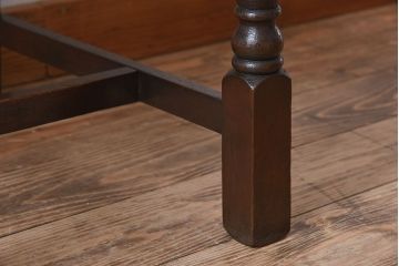 アンティーク家具　イギリスアンティーク　オーク材製の上品なダイニングチェア(椅子)(1)