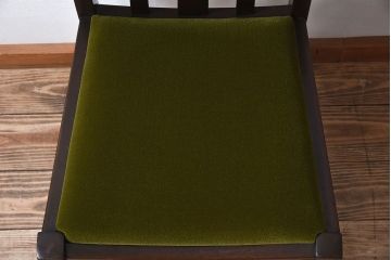 アンティーク家具　イギリスアンティーク　オーク材製の上品なダイニングチェア(椅子)(2)