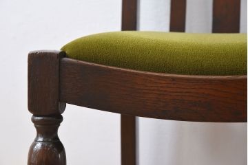 アンティーク家具　イギリスアンティーク　オーク材製の上品なダイニングチェア(椅子)(2)