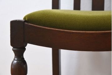 アンティーク家具　イギリスアンティーク　オーク材製の上品なダイニングチェア(椅子)(3)