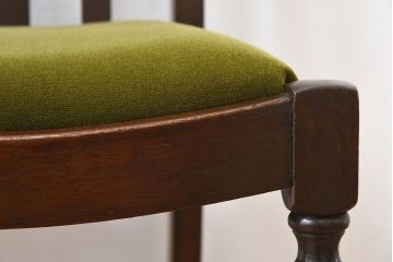 アンティーク家具　イギリスアンティーク　オーク材製の上品なダイニングチェア(椅子)(3)