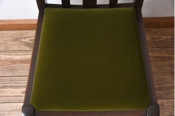 アンティーク家具　イギリスアンティーク　オーク材製の上品なダイニングチェア(椅子)