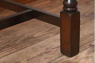 アンティーク家具　イギリスアンティーク　オーク材製の上品なダイニングチェア(椅子)