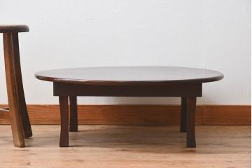 レトロ家具　小振りなサイズ!昭和レトロなアンティークちゃぶ台