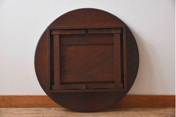 レトロ家具　小振りなサイズ!昭和レトロなアンティークちゃぶ台