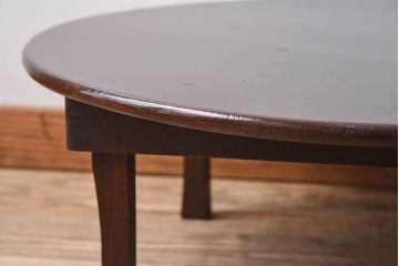 レトロ家具　小振りなサイズ!昭和レトロなアンティークちゃぶ台