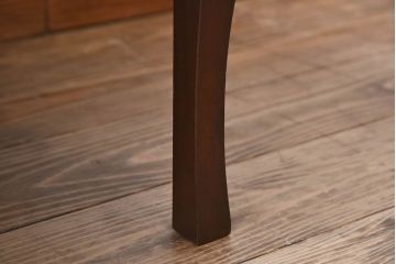 レトロ家具　天板一枚板　昭和レトロなアンティークちゃぶ台