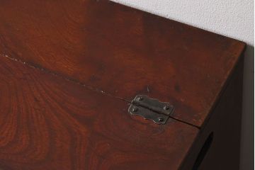 アンティーク雑貨　総欅材　和製アンティーク　酒田　裁縫箱