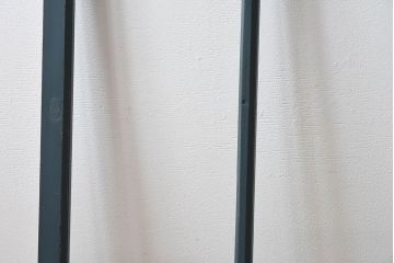 ゆらゆらガラス入り!レトロデザイン　シンプルなペイントガラス戸2枚セット(窓)