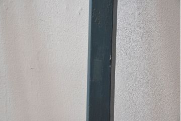 ゆらゆらガラス入り!レトロデザイン　シンプルなペイントガラス戸2枚セット(窓)