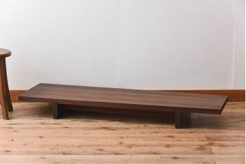 アンティーク家具　朴の木材　和製アンティーク　天板一枚板!古い裁ち板(2)