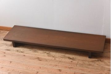 アンティーク家具　ジャンク品　和製アンティーク　天板一枚板!古い裁ち板