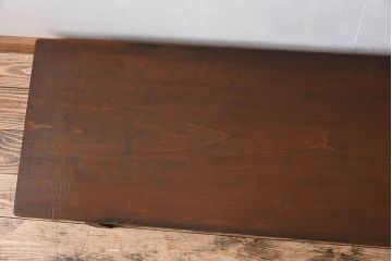 アンティーク家具　ジャンク品　和製アンティーク　天板一枚板!古い裁ち板