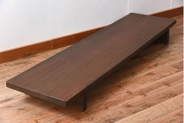 アンティーク家具　ジャンク品　和製アンティーク　天板一枚板!古い裁ち板