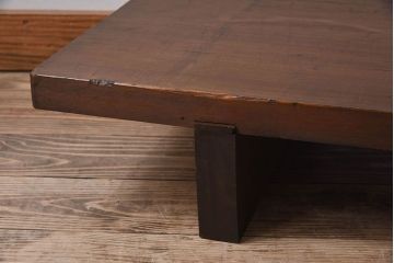アンティーク家具　ジャンク品　和製アンティーク　天板一枚板!古い裁ち板