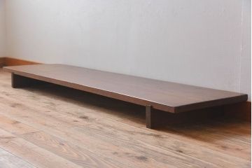 アンティーク家具　朴の木材　和製アンティーク　明治大正期の古い裁ち板(2)