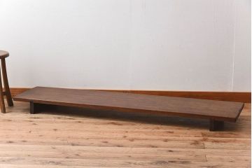 アンティーク家具　朴の木材　和製アンティーク　明治大正期の古い裁ち板(2)