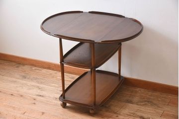 ヴィンテージ家具　イギリスビンテージ　ERCOL(アーコール)　トロリー(ワゴン)