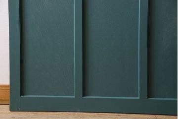 アンティークペイント!レトロでおしゃれなガラス戸2枚セット