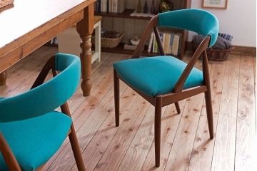 ヴィンテージ家具　カイ・クリスチャンセン(Kai Kristiansen)　北欧ビンテージ　NV31　ダイニングチェア(3)