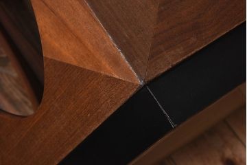 G-plan(ジープラン)　北欧ビンテージ　Fresco(フレスコ)　ガラストップヘキサゴンテーブル(コーヒーテーブル)