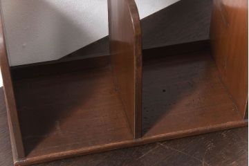 アンティーク雑貨　昭和レトロ　古い木のアンティーク本立て