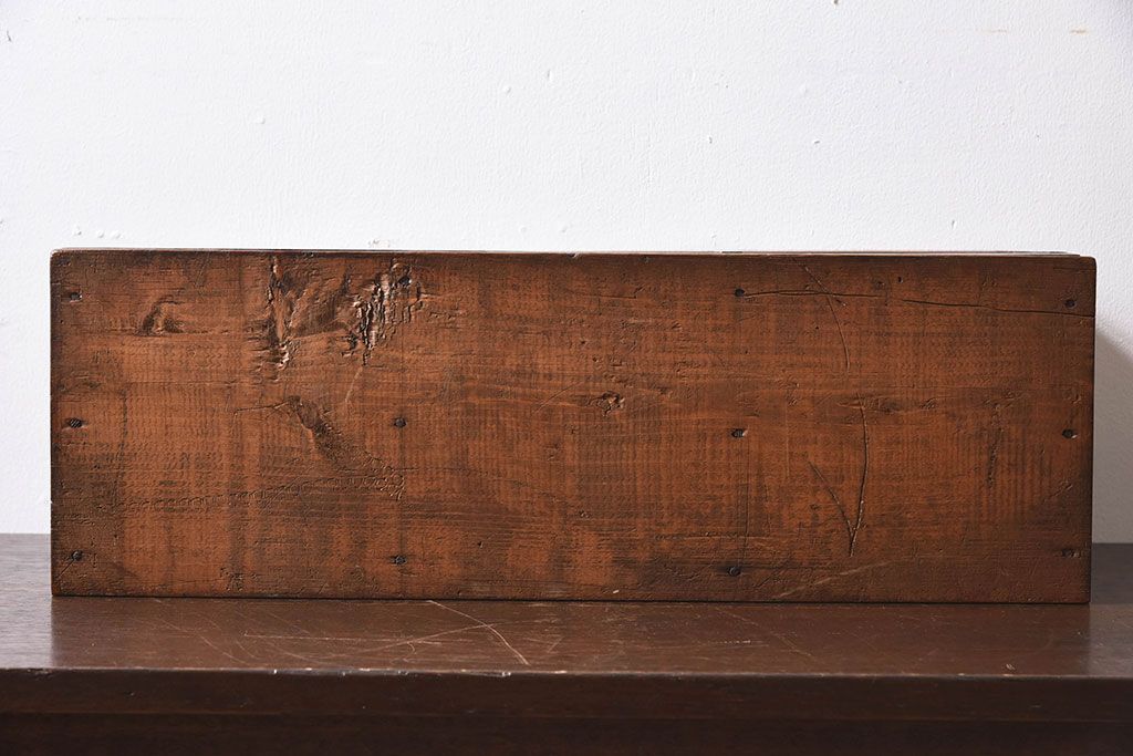 アンティーク雑貨　昭和レトロ　古い木のアンティーク本立て