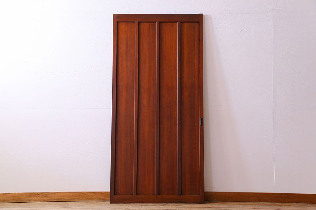 アンティーク　柾目材!上品な古い木の板戸