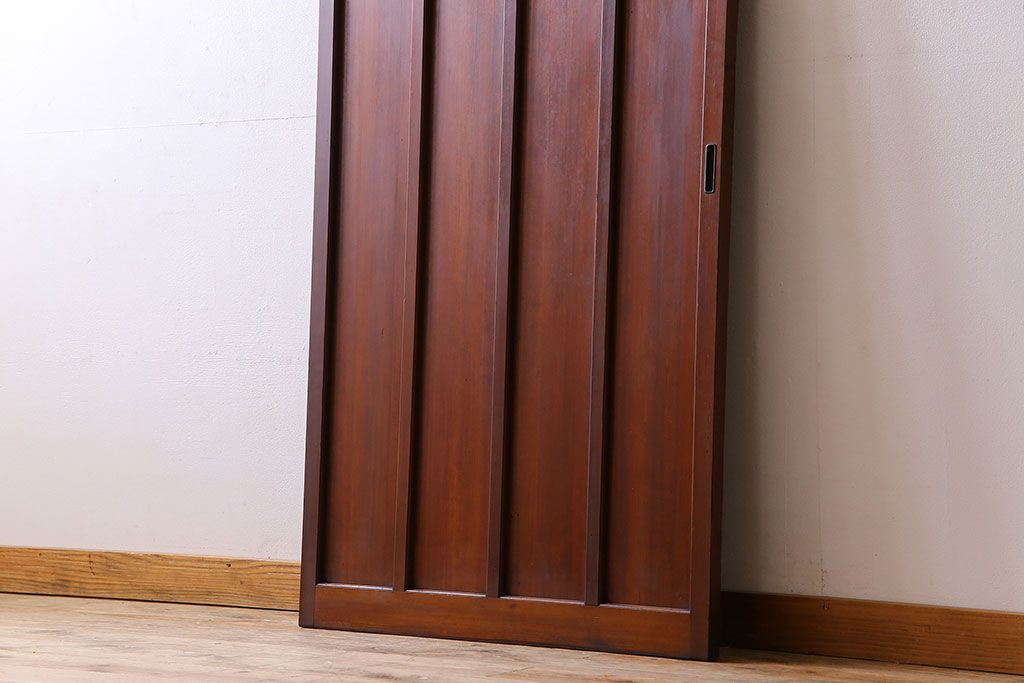 アンティーク　柾目材!上品な古い木の板戸