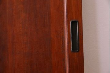 アンティーク　柾目材!上品な古い木の板戸