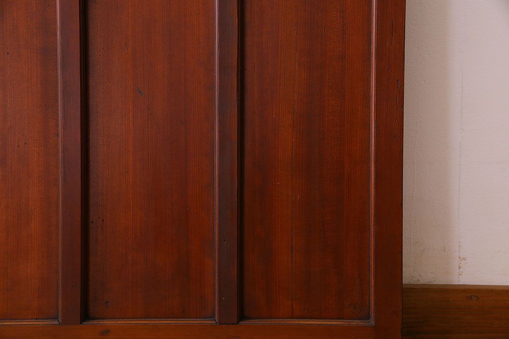 アンティーク　柾目材!上品な古い木の板戸