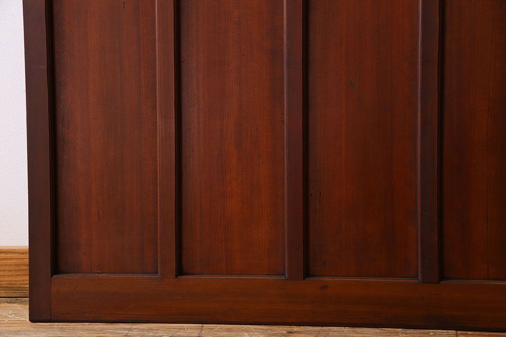 アンティーク　柾目材!上品な古い木の板戸