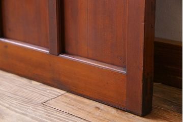 アンティーク　柾目材!上品な古い木の板戸