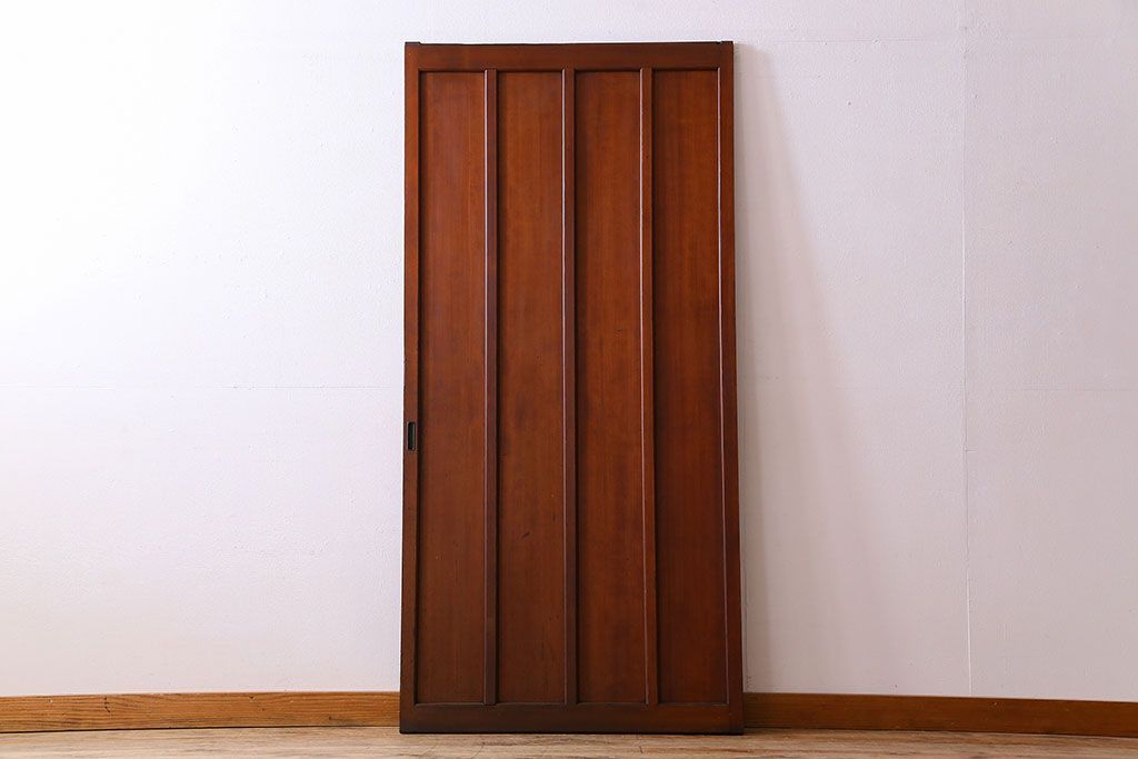 アンティーク　柾目材!上品な古い木の板戸