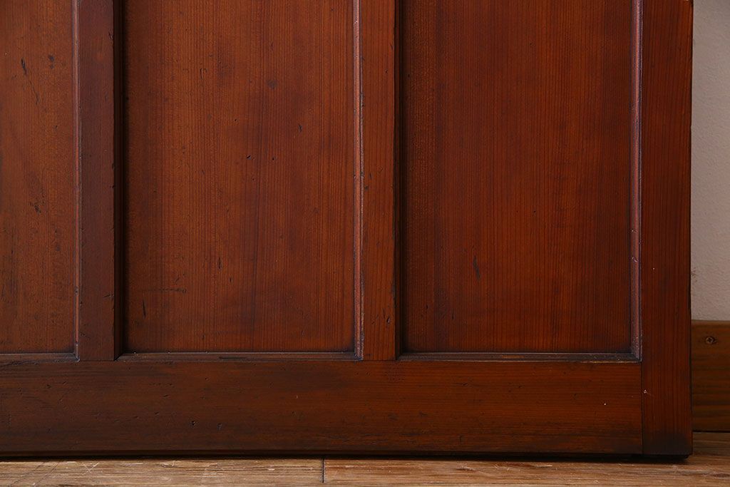 アンティーク　柾目材!上品な古い木の板戸