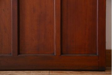 アンティーク　柾目材!上品な古い木の板戸