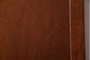 ダイヤ・銀モールガラス入り!昭和レトロな木製アンティークドア(扉)