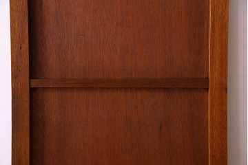 ダイヤ・銀モールガラス入り!昭和レトロな木製アンティークドア(扉)