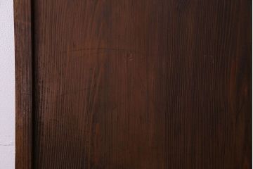 すりガラス入り!昭和大正期のレトロな木製アンティークドア(扉)