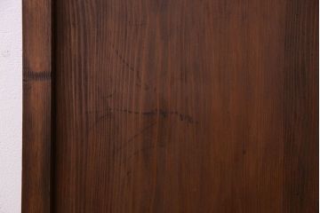 すりガラス入り!昭和大正期のレトロな木製アンティークドア(扉)