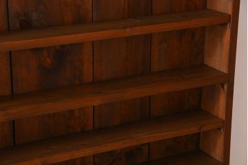 アンティーク家具　薄型!古い木製の和製アンティーク飾り棚