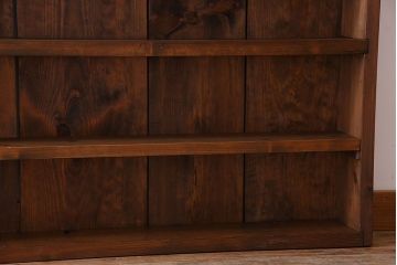 アンティーク家具　薄型!古い木製の和製アンティーク飾り棚