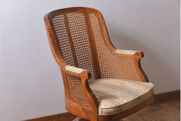 中古家具　ドレクセルヘリテイジJAPAN　Cameo Classics(キャメオクラシックス)　デスクチェア(回転椅子)(定価約40万円)