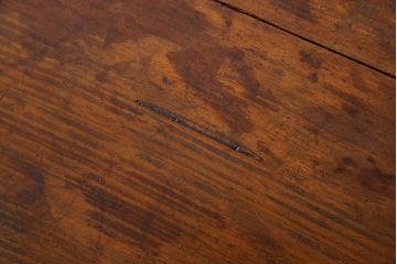 アンティーク家具　アンティーク　古い木製のシンプルな作業台(平机・テーブル)