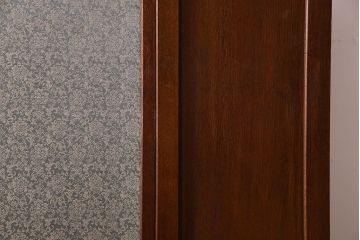 アンティーク雑貨　ナラ材　小ぶりなアンティークパーテーション(衝立て)