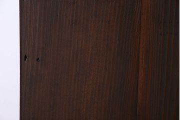 アンティーク家具　前面欅材　大正期　古い木の上質な縦型引き出し　アンティーク