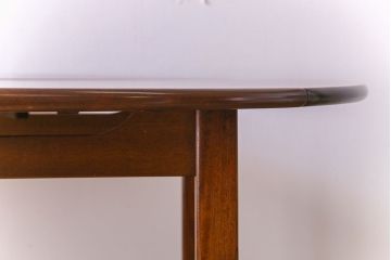ヴィンテージ家具　北欧ビンテージ　シンプルなエクステンションテーブル(バタフライテーブル、ダイニングテーブル、2人掛け、4人掛け、食卓)(R-024195)