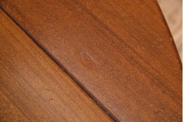 ヴィンテージ家具　北欧ビンテージ　シンプルなエクステンションテーブル(バタフライテーブル、ダイニングテーブル、2人掛け、4人掛け、食卓)(R-024195)
