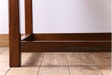 ヴィンテージ家具　北欧ビンテージ　シンプルなエクステンションテーブル(バタフライテーブル、ダイニングテーブル、2人掛け、4人掛け、食卓)(R-024195)