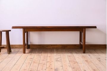 北欧家具　ビンテージ　大ぶりなセンターテーブル